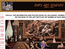 Tablet Screenshot of jinsartstudio.com